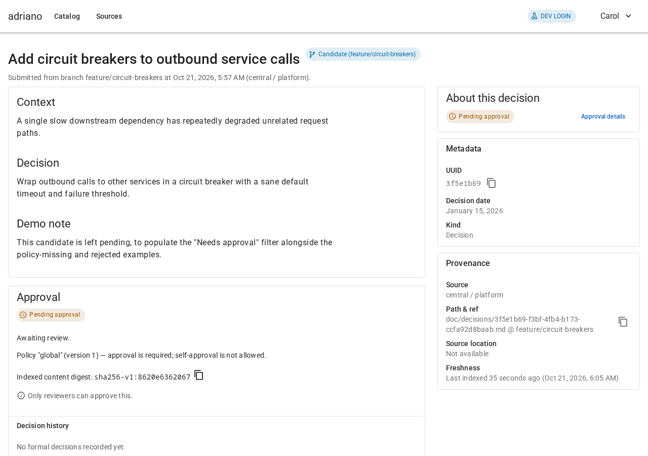 A candidate record page where the Approval card shows Pending approval and the note Only reviewers can approve this instead of buttons.